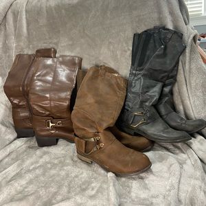 Knee high boot bundle!